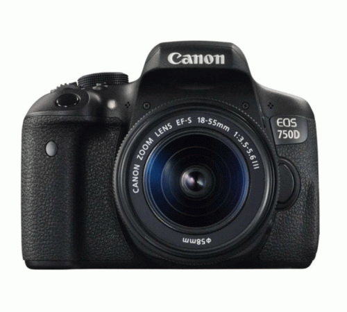 Фотоаппарат Зеркальный Canon EOS 750D + объектив 18-55 DC III